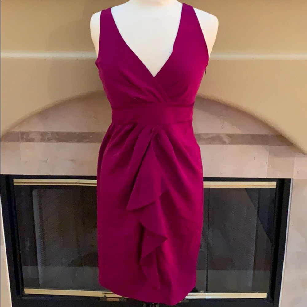 Diane Von Furstenberg Magenta Dress